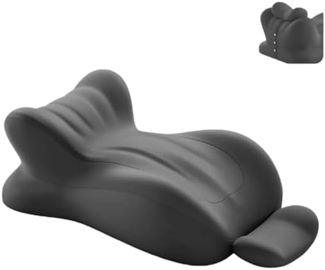 Couple pregnancy pillow-ergonomic memory cotton pillow, specially designed for comfortable sleep and prone reading, to relieve back pain and acid reflux and enhance comfort and intimacy (Grey) by Unknown