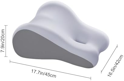 Sex Wedge Pillow for Adult Play,Couples Butt Cushion Hip Intimacy Pillow Memory Foam,Multi Position Pillow Ergonomic Leg Wedge for Bedroom Relaxation Post-Surgery Recovery(Grey) - Image 2