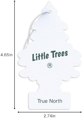 LITTLE TREES Car Air Freshener | Hanging Tree Provides Long Lasting Scent for Auto and Home | 24 Air Fresheners |True North - Image 6