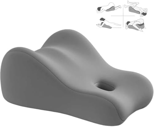 2026 New Ergonomic Natural Latex Pillow for Adults & Pregnancy | Multi-Position Support Cushion for Sleeping, Lounging, Reading & Couples | Removable Washable Cover (Dark Gray) by Unknown