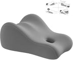 2026 New Ergonomic Natural Latex Pillow for Adults & Pregnancy | Multi-Position Support Cushion for Sleeping, Lounging, Reading & Couples | Removable Washable Cover (Dark Gray) by Unknown
