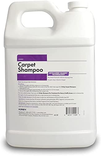 Kirby Carpet Shampoo – 1 Gallon (Pack of 4) | Deep Cleaning Solution for Carpets & Rugs, Lavender Scent, Residue-Free Formula - Image 3