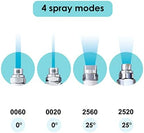Jariko Jrod Pressure Washer Nozzle 7-8 GPM - High Pressure Hose Nozzle - 1/4" Quick Connect for Soft Wash System - 4 Way Pressure Washer - 4 Tip Soft Wash Nozzle - Pressure Washer Accessories - Image 4