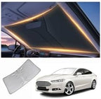 Windshield Sun Shade for Ford Fusion Front Window Shades Cover for 2010-2025 2026 Fusion Windshield Sun Visor Protector Car Accessories by LZYYQX