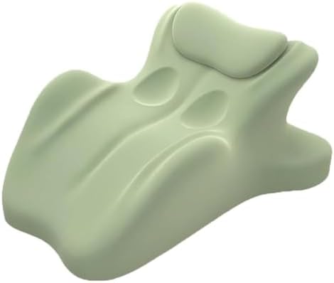 27 Degree Wedge Pillow, Ergonomic 27° Angle Memory Foam Wedge Pillow, Sweet Spot Support Pillow, for Reading, Lounging, and Home Relaxation(Green) by Unknown