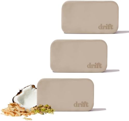 Drift Car Air Freshener - The Original Stone Air Freshener - Car Odor Eliminator - Long Lasting Scent - Clean Ingredients - Coconut & Pistachio Scent 3 Pack Refill - NO CLIP INCLUDED by driftscents