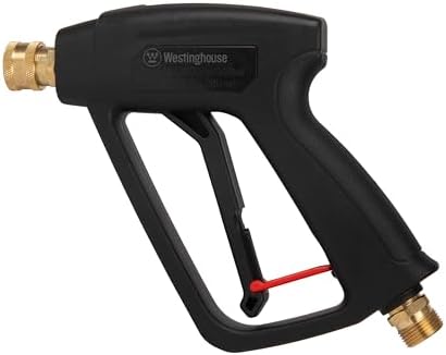 Westinghouse Short Pressure Washer Gun - 3600 Max PSI, M22 Connector - for Gas and Electric Pressure Washers by Unknown