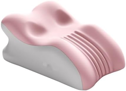 Memory Foam Ergonomic Wedge Pillow, Reading Pillow in Bed, Prone Sleeping Pillow, Ergonomic Support for Back Pain, Acid Reflux and Sitting up, Ideal Choice for Massage. (Pink) by Unknown