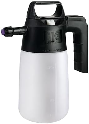 IK Foam 1,5 – Pump Spray Foamer – 35 oZ – Car Detailing, Cleaning, Maintenance & Disinfection – High Precision & Safety - Foam Sprayer - Translucent Tank with Level Indicator by IKSprayers