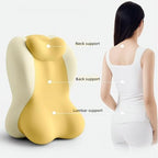 Adjustable Wedge Pillow Suitable for Intimate Couples, Memory Foam Tilting pad, Leg Elevation After Operation, Relieving Back Pain, Reading and Rest-Multi-Angle Support of Bed.（Beige） - Image 3