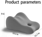 2026 New Ergonomic Natural Latex Pillow for Adults & Pregnancy | Multi-Position Support Cushion for Sleeping, Lounging, Reading & Couples | Removable Washable Cover (Dark Gray) - Image 2