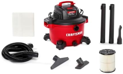 CRAFTSMAN CMXEVBE17594 12 Gallon 6.0 Peak HP Wet Dry Shop Vacuum by CRAFTSMAN