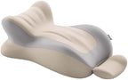 Couple pregnancy pillow-ergonomic memory cotton pillow, specially designed for comfortable sleep and prone reading, to relieve back pain and acid reflux and enhance comfort and intimacy (Beige) by Unknown