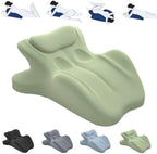 Couple's Intimate Support Wedge Pillow - Premium Memory Foam Cushion for Pressure Relief & Fatigue Reduction,Green by Miluqike