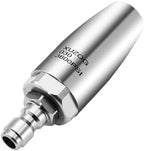 Turbo Nozzle Pressure Washer, Stainless Steel Power Washer Nozzle Tip by XUZOG