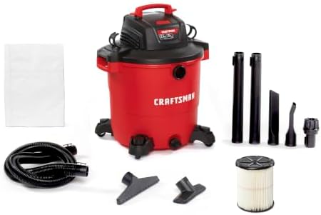 CRAFTSMAN CMXEVBE17596 20 Gallon 6.5 Peak HP Wet Dry Shop Vacuum by CRAFTSMAN