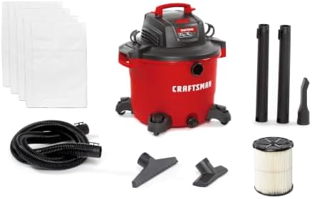 CRAFTSMAN CMXEVBE18595 16 Gallon 6.5 Peak HP Wet Dry Shop Vacuum by CRAFTSMAN