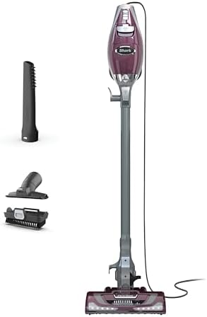 Shark Rocket Pet Plus Corded Stick Vacuum, XL Cup, Bordeaux/Silver, HV322 by Unknown