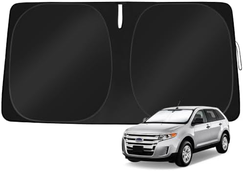Windshield Sun Shade Custom Fit Ford Edge 2007-2014 by TOBNIFFDSunShade