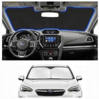 Custom Fit Windshield Sun Shade for Subaru Impreza 2017-2023 by Unknown