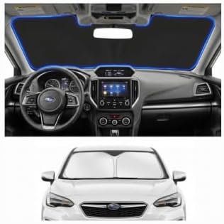 Custom Fit Windshield Sun Shade for Subaru Impreza 2017-2023 by Unknown