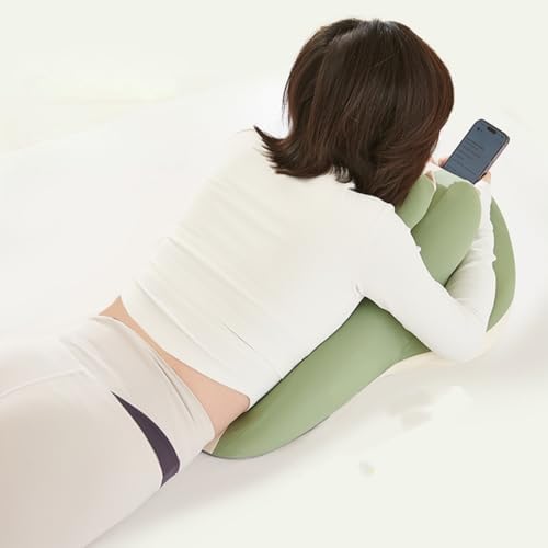 Ergonomic Memory Foam Wedge Pillow for Couples Intimacy Support – 27° Angle Lumbar Cushion with Removable Cover for Back Leg Elevation Reading and Adult Positioning (Blue) - Image 6