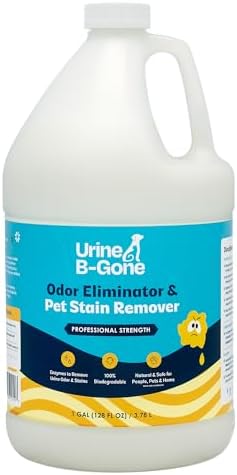 Urine B-Gone Enzyme Cleaner for Human, Cat & Dog Urine, Original, 1 Gallon by URINEB-GONE