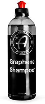 Adam's Polishes Graphene Shampoo 16oz - Ceramic Coating Infused Car Wash Soap - Powerful Cleaner & Protection In One Step - pH Neutral, High Suds For Foam Cannon, Foam Gun, Or Detailing Bucket by AdamsPolishes
