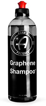 Adam's Polishes Graphene Shampoo 16oz - Ceramic Coating Infused Car Wash Soap - Powerful Cleaner & Protection In One Step - pH Neutral, High Suds For Foam Cannon, Foam Gun, Or Detailing Bucket by AdamsPolishes