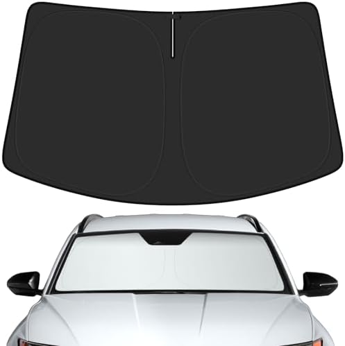 Car Windshield Sun Shade for Hyundai 2016-2025 2026 Tucson Accessories (OEM Design) Reflective Foldable Heat Insulation Sunshade for Ultimate Protection by Unknown