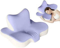 Luxurious Memory Cotton Lovers Pillow with ergonomics is an Ideal Choice for Reading, Waist Protection, deep Support for Intimate Posture and Prevention of gastroesophageal Reflux.，Purple by Unknown