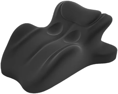 27 Degree Wedge Pillow, Ergonomic 27° Angle Memory Foam Wedge Pillow, Sweet Spot Support Pillow, for Reading, Lounging, and Home Relaxation(Black) by Unknown