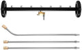Tool Daily 24" Undercarriage Cleaner & Water Broom, 7 Nozzles, 1/4" QC by ToolDaily