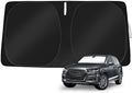 Windshield Sun Shade Custom Fit Audi Q7 SUV 2016-2026 by TOBNIFFDSunShade