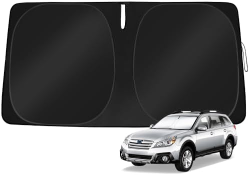 Windshield Sun Shade Custom Fit Subaru Outback Wagon 2010-2014 by TOBNIFFDSunShade