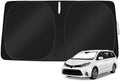 Windshield Sun Shade Custom Fit Toyota Sienna 2011-2020 by TOBNIFFDSunShade