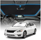 for Nissan Altima Sun Shade Windshield Cover - Custom Fit Altima Accessories 2013-2018 Sunshade Foldable UV Protection & Heat Shield Sun Visor Accessories by Unknown
