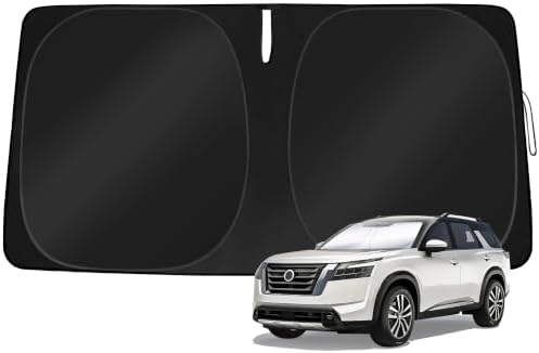 Windshield Sun Shade Custom Fit Nissan Pathfinder 2022-2026 by TOBNIFFDSunShade