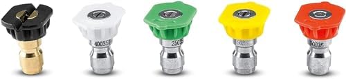 Kärcher Universal 5 Piece Spray Nozzle Kit for Pressure Washers up to 4000 PSI - Quick Connect Fitting - Image 6