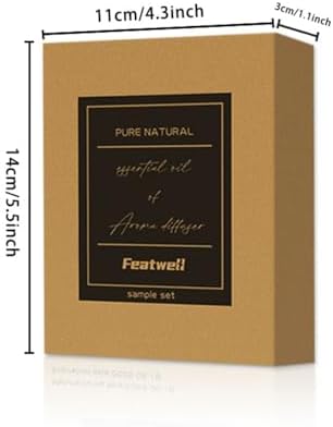 Featwell Car Air Freshener Essential Oil, 6 Bottles Essential Oils for Diffuser, Aromatherapy, Home Car Scented Oils 6x10ml - Image 3