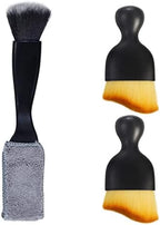 3 PCS Car Interior Detail Dust Brush,Soft Car Interior Detailing Kit Tools,Dash Duster Brush for Auto,Truck,SUV,RV Interior Cleaning by Yungeln