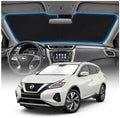 for Nissan Murano Sun Shade Windshield Cover - Custom Fit Murano Accessories 2015-2023 2024 Sunshade Foldable UV Protection & Heat Shield Sun Visor Accessories by Unknown