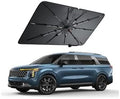 Windshield Sun Shade for Kia Carnival 2022–2026, Foldable Umbrella Sunshade with 100% UV Block, Multi-Layer Heat Insulation, Reinforced 10-Rib Frame, Keeps Car Cooler, Summer Car Accessory by Amadaw