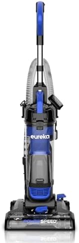 Eureka Lightweight Powerful Upright Vacuum Cleaner for Carpet and Hard Floor, PowerSpeed, New Model,Blue,black/New Model by Unknown