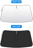 Front Windshield Sun Shade Custom Fit Compatible for is 2006-2017 IS250 IS350 IS300 IS460 Sunshade Foldable UV Ray Reflector Sun Visor Protector Accessories Shield Cover Reflective (for is 2006-2017) - Image 5