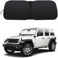 Foldable Front Sun Shade for Jeep Wrangler 2018-2026/Gladiator 2020-2026 by GZSH