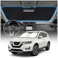 for Nissan Rogue Sun Shade Windshield Cover - Custom Fit Rogue Accessories 2014-2020 Sunshade Foldable UV Protection & Heat Shield Sun Visor Accessories by Unknown