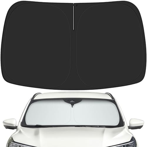 Car Windshield Sun Shade for Ford 2020-2025 2026 Escape Accessories (OEM Design) Reflective Foldable Heat Insulation Sunshade for Ultimate Protection by Unknown