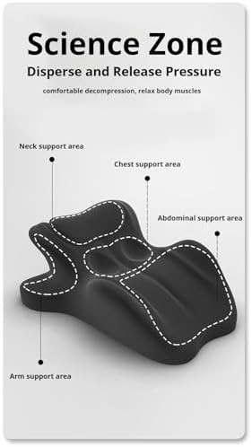 Couples Pillows for Intimacy, Memory Foam Adults Pillow | 27° Angle Perfect Position | Provides All-Round Support | Recovers After Impact, for All Postures (Grey) - Image 3