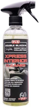 P & S PROFESSIONAL DETAIL PRODUCTS Xpress Interior Cleaner – Safe for Leather, Vinyl, Plastic & More, Removes Dirt, Grease & Oil, No Residue, Fresh Scent, No Dilution Needed - 16 Oz. by PSDetailProducts